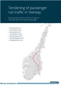 Tendering of Passenger Rail Traffic in Norway