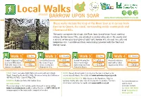 Barrow Upon Soar Local Walks
