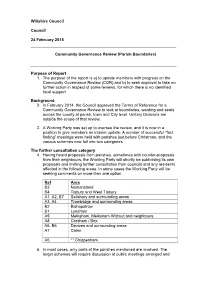 Parish Boundaries)