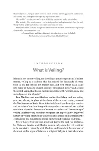 What Isveiling?