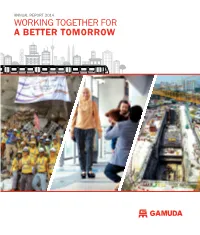 Working Together for a Better Tomorrow