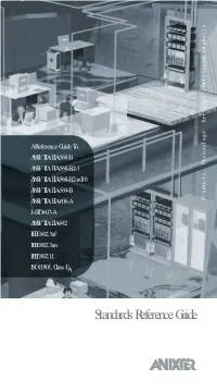 Standards Reference Guide Products