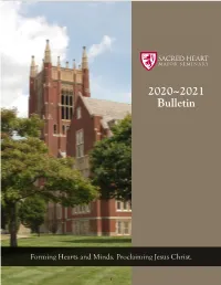 2020~2021 Bulletin