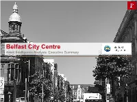 Belfast City Centre Asset Intelligence Analysis: Executive Summary