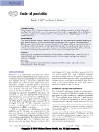 Bacterial Prostatitis