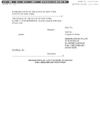 Filed: New York County Clerk 11/17/2015 10:18 Am Index No