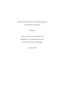 Synthetic and Structural Studies of Calix[4]Pyrogallolarenes Towards