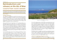 ECOS 37-2-60 Reintroductions and Releases on the Isle Of