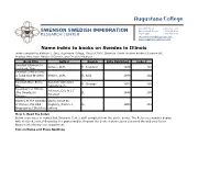 Illinois Index Compiled by Kathryn L