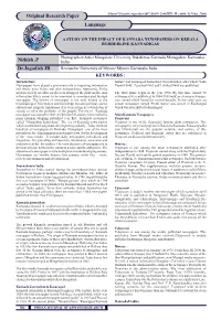 Nithish .P Original Research Paper Language Dr.Jagadish JR