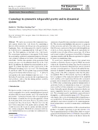 Cosmology in Symmetric Teleparallel Gravity and Its Dynamical System