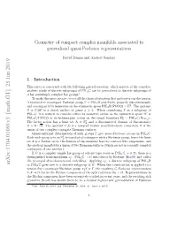 Geometry of Compact Complex Manifolds Associated to Generalized Quasi-Fuchsian Representations