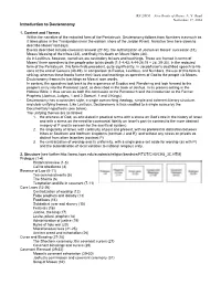 Introduction to Deuteronomy