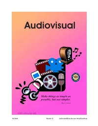 Module 11 Audiovisual.Pmd