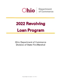 2022 Revolving Loan Program