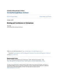 Binding and Coreference in Vietnamese