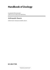 Handbook of Zoology