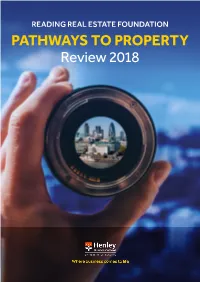 PATHWAYS to PROPERTY Review 2018 Pathways to Property Annual Review 2018