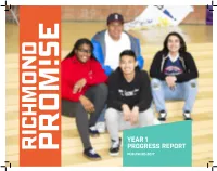 Year 1 Progress Report Published 2017 from the Director