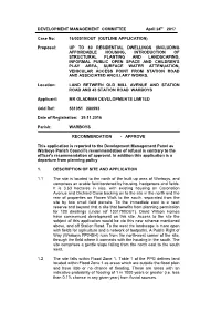 16/02519/OUT (OUTLINE APPLICATION) Proposal