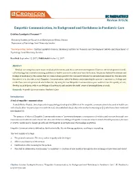Cronicon OPEN ACCESS EC PAEDIATRICS Review Article