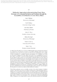 15 Multiscalar Approaches to Reconstructing Classic Maya