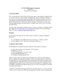 01:730:210 Philosophy of Language Spring 2011 Instructor: Pavel Davydov