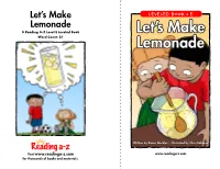 Let's Make Lemonade