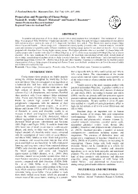 Preparation and Properties of Cheese Fudge Neamah R