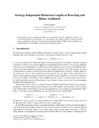 Strategy Independent Reduction Lengths in Rewriting and Binary Arithmetic