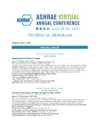 Technical Program