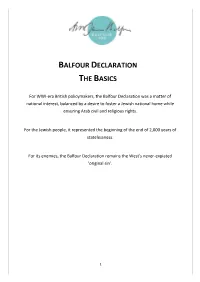 Balfour Basics