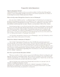 Frequently Asked Questions