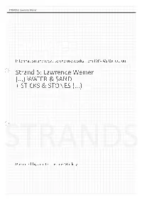 Lawrence Weiner