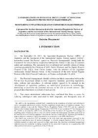 Regulatory Actions in Radiotherapy