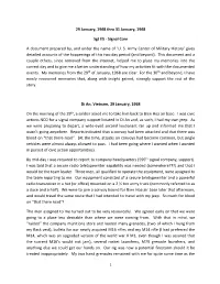 Signal Core a Document Prepared By, and Under the Name of 'US Army