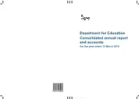 Dep Con and Part Nso D Ac Tme Olida Cco Ent F Ated Unt for D