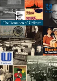 The Formation of Unilever 16944-Unilever 20Pp A5:Layout 1 15/11/11 14:35 Page 2