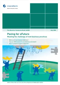 Paving for Efuture Meeting the Challenge of New Business Practices