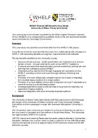 Case Study: University of Wales Trinity Saint David
