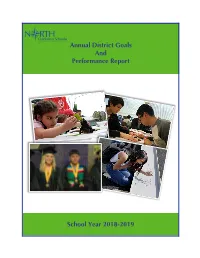 2018-2019 Annual District Performance Report