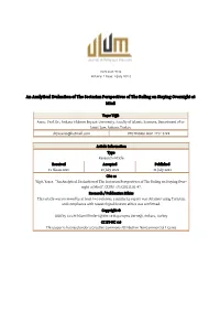 An Analytical Evaluation of the Sectarian Perspectives of the Ruling on Staying Overnight at Minā