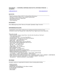 CREDITS Files/EVELYNE DATL COMPOSER CV 2020.Pdf