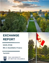 Exchange Report