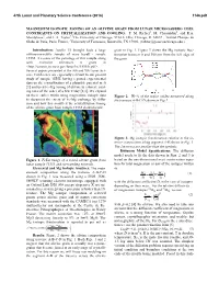 Magnesium Isotopic Zoning of an Olivine Grain from Lunar Microgabbro 15555: Constraints on Crystallization and Cooling