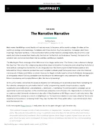 The Narrative Narrative | Huffpost