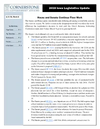 2018 Iowa Legislative Update