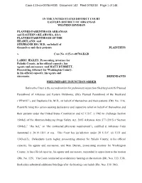 Case 4:15-Cv-00784-KGB Document 142 Filed 07/02/18 Page 1 of 148