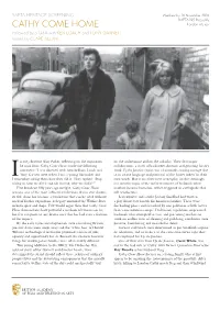 Cathy Come Home London W1J 9LN Followed by a Q&A with Ken Loach and Tony Garnett Hosted by Clare Allan