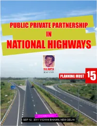 Public Private Parternship for Highway